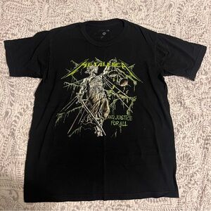 vintage Metallica And Justice For All t-shirt